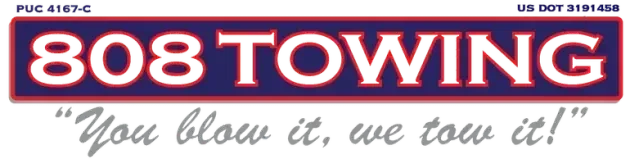 808 Towing partner logo.